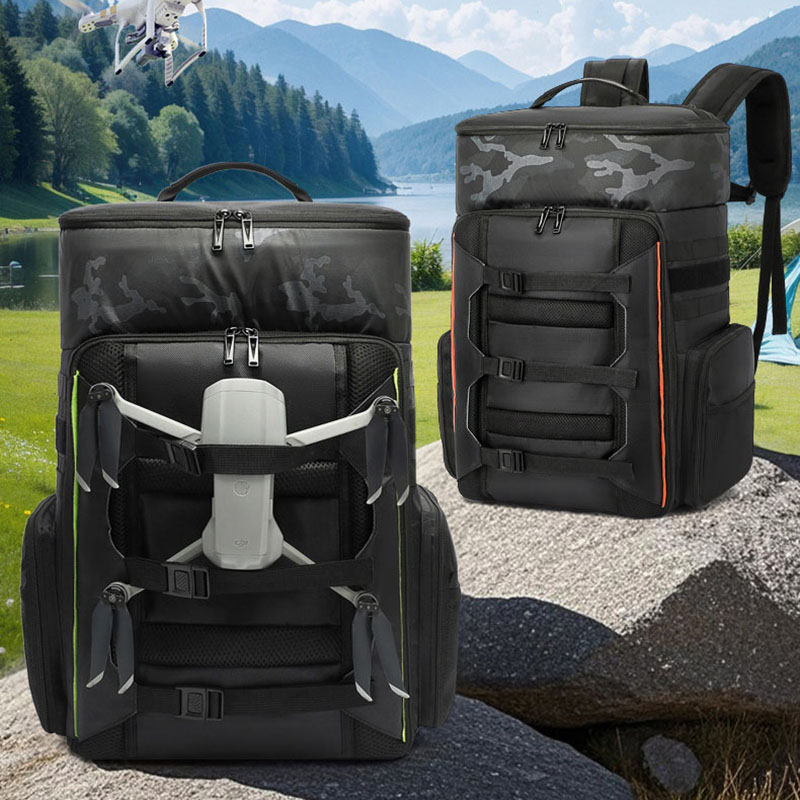 Fpv Drone Bag - กระเป๋าเป้สะพายหลังสำหรับโดรน UAV ขนาดใหญ่ สำหรับกล้องถ่ายภาพ กีฬากลางแจ้ง กันน้ำ