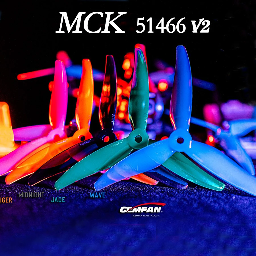 Fpv Drone Bag - 24 pcs/12 คู่ Gemfan 51466 V2