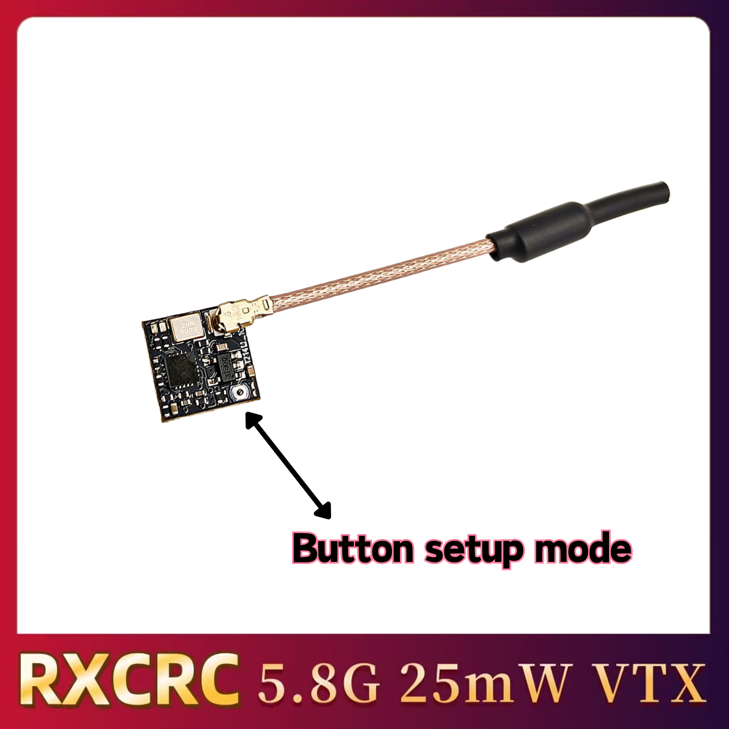 โมดูลส่งสัญญาณวิดีโอแบบอนาล็อก - Fpv Drone Transmitter บทวิจารณ์และราคา